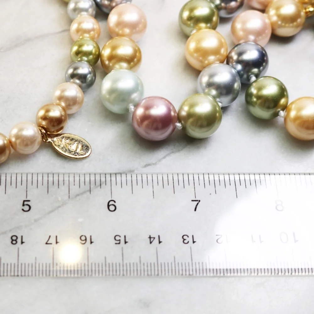 Kenneth Jay Lane Inaugural Pearl Parure - Necklace, Earrings & Bracelet 2009 EUC